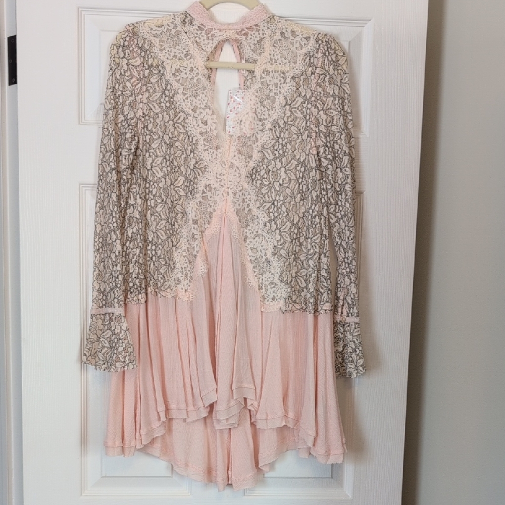 Free People Lace Blouse